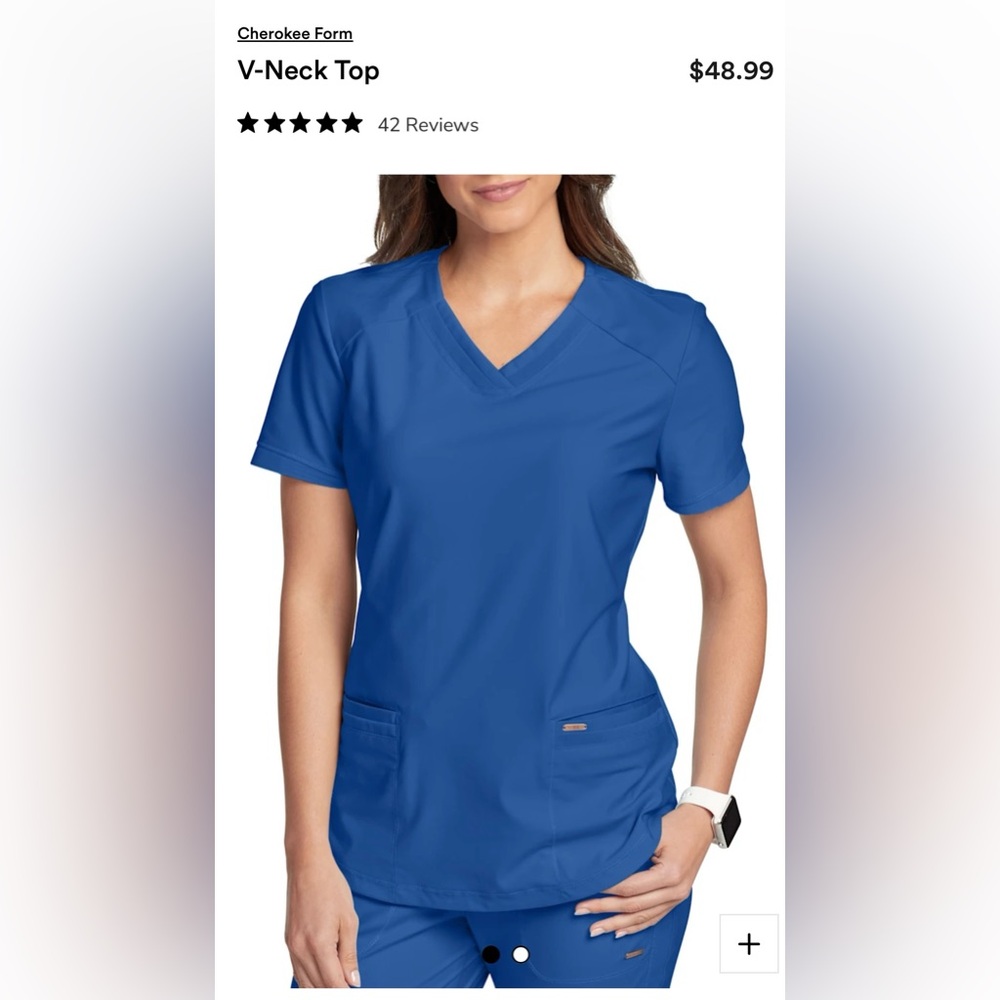 NWT Cherokee form scrub set